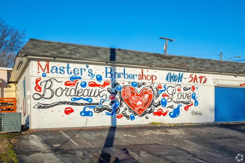 Masters Barbershop Mural