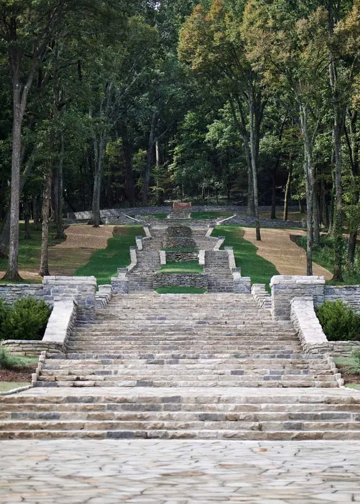 Edwin Warner Park Allee Steps Bellevue