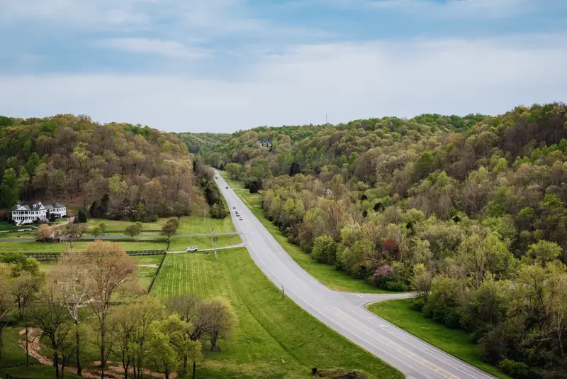 Natchez Trace Parkway In Bellevue