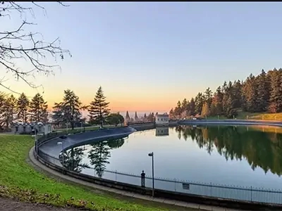 Southeast Portland Mt Tabor Park Reservoir