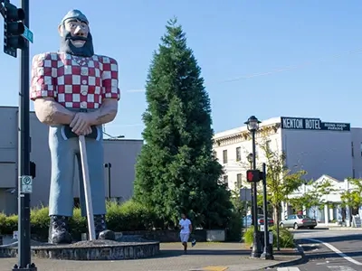 North Portland Kenton Paul Bunyan Statue